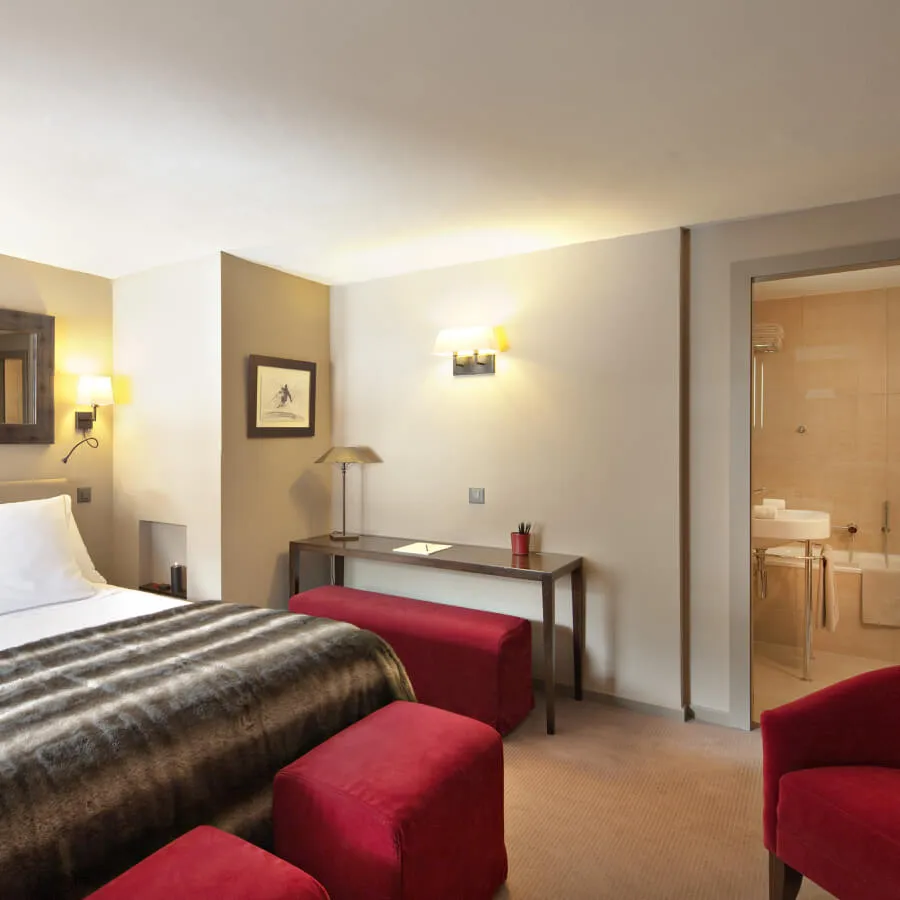 Chalet Suite Innenansicht im Hotel Vanessa