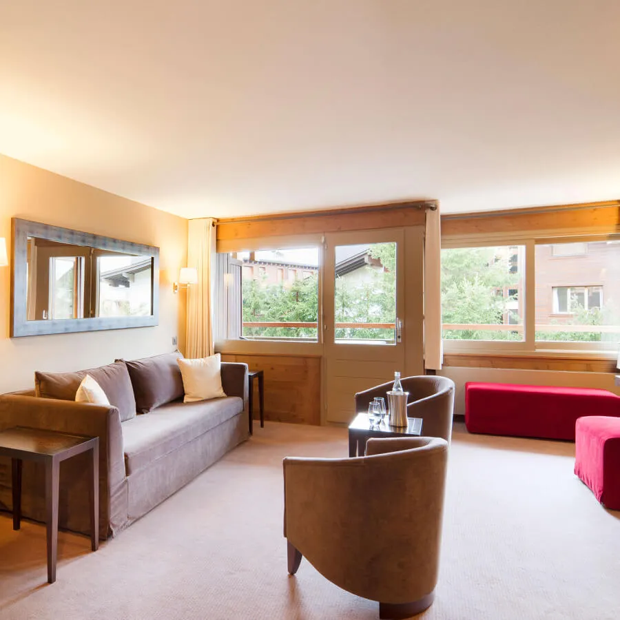 Intérieur du Duplex Senior à l'Hôtel Vanessa