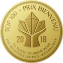 Prix Top 100 des hôtels les plus accueillants de Suisse